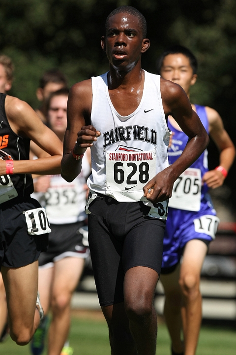 2010 SInv D2b-076.JPG - 2010 Stanford Cross Country Invitational, September 25, Stanford Golf Course, Stanford, California.